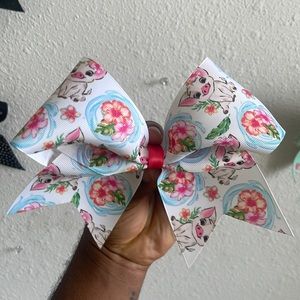Moana cheer bow